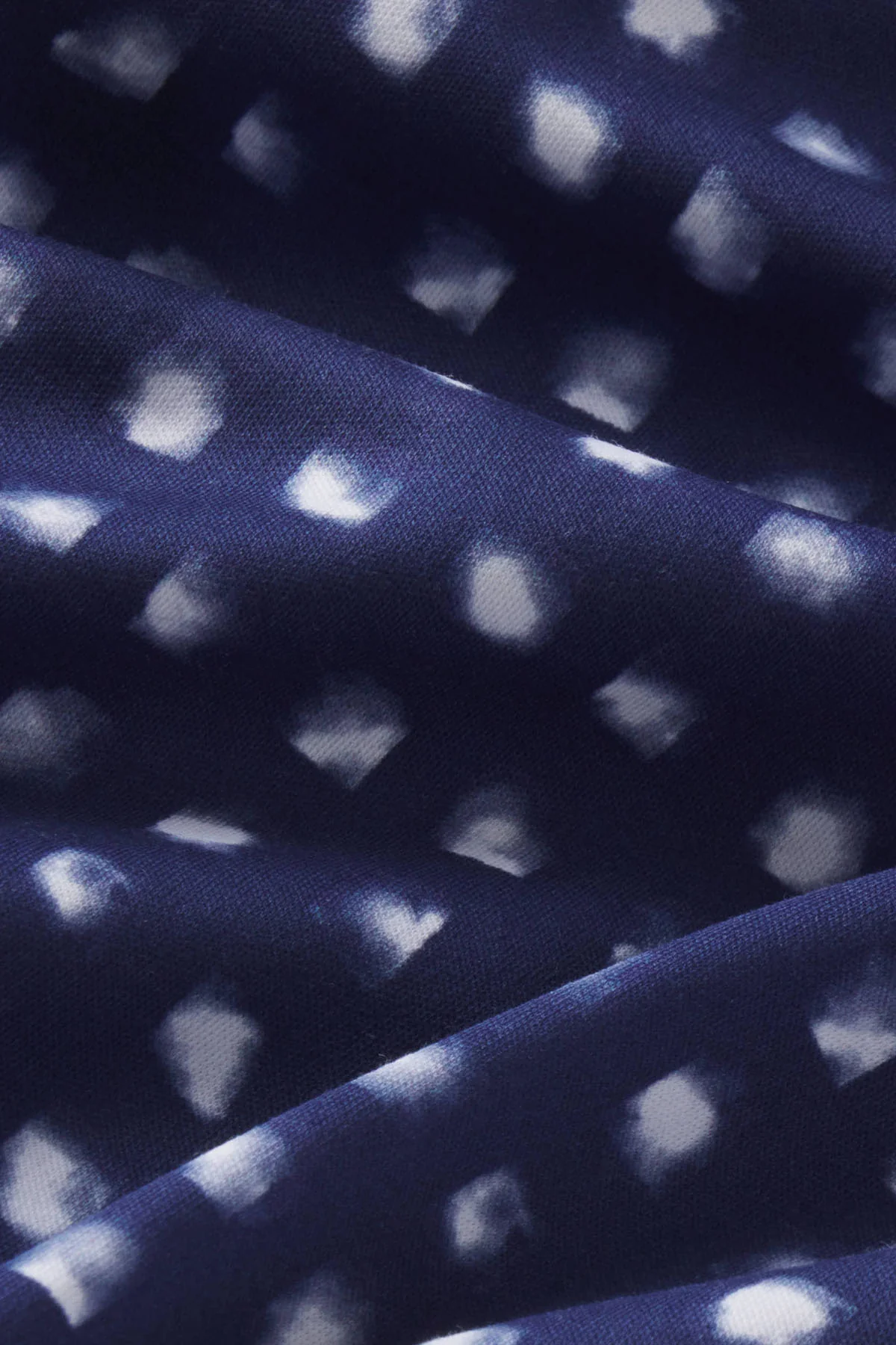 Pima Ruffle Pants Set in Blue Depths Brushed Check - Image 5