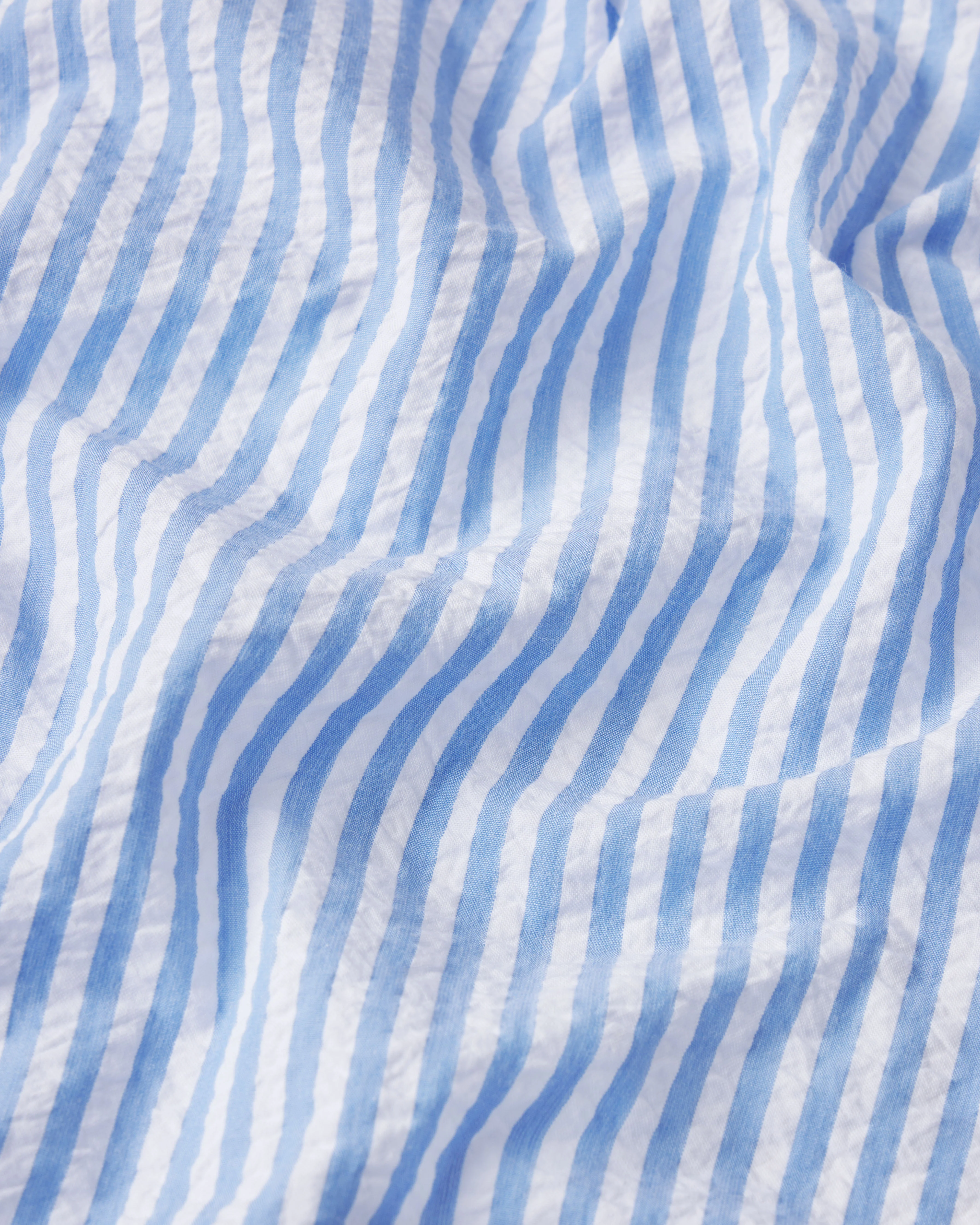 Alice Shorts Set in Blue Seersucker - Image 5