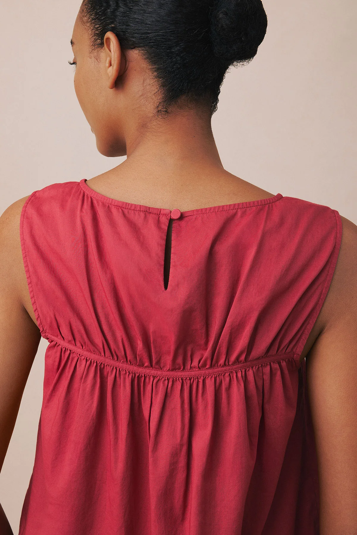 Celeste Tank-Long Set in Bordeaux - Image 3