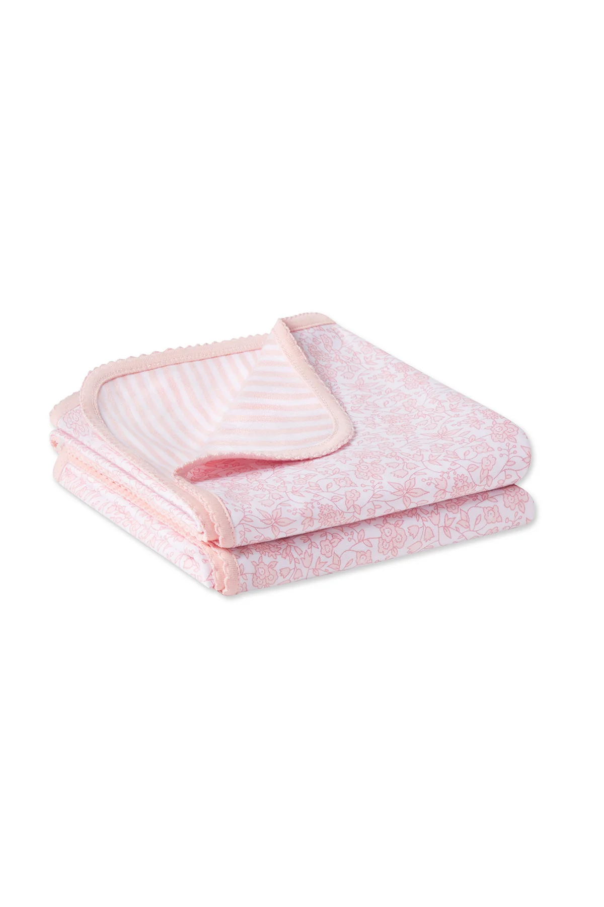 Reversible Baby Blanket in English Rose Multi