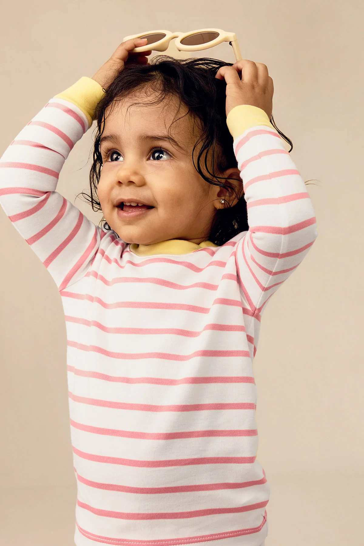 Baby Long-Long Set in Gelato Anchor Stripe - Image 3
