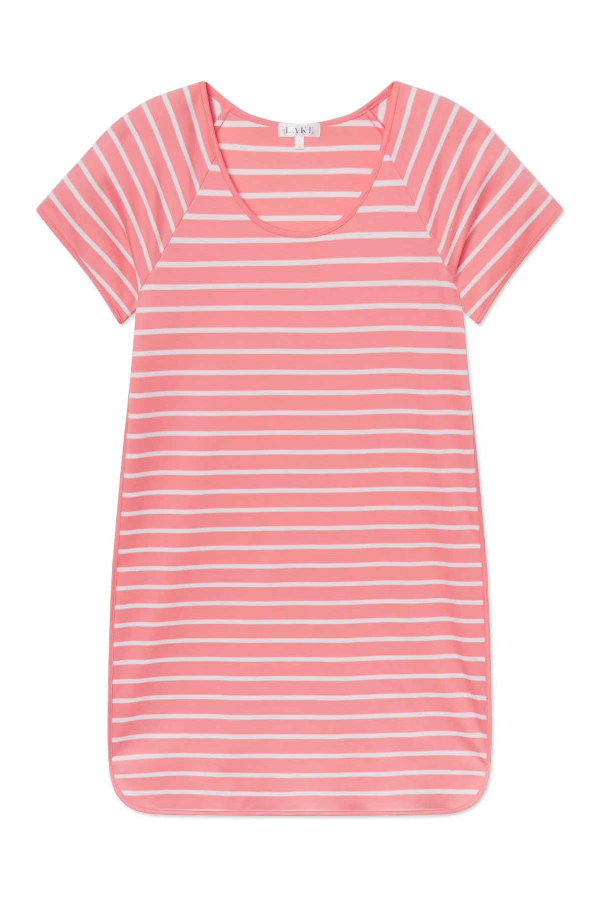 Pima Nightgown in Gelato Inverse Anchor Stripe