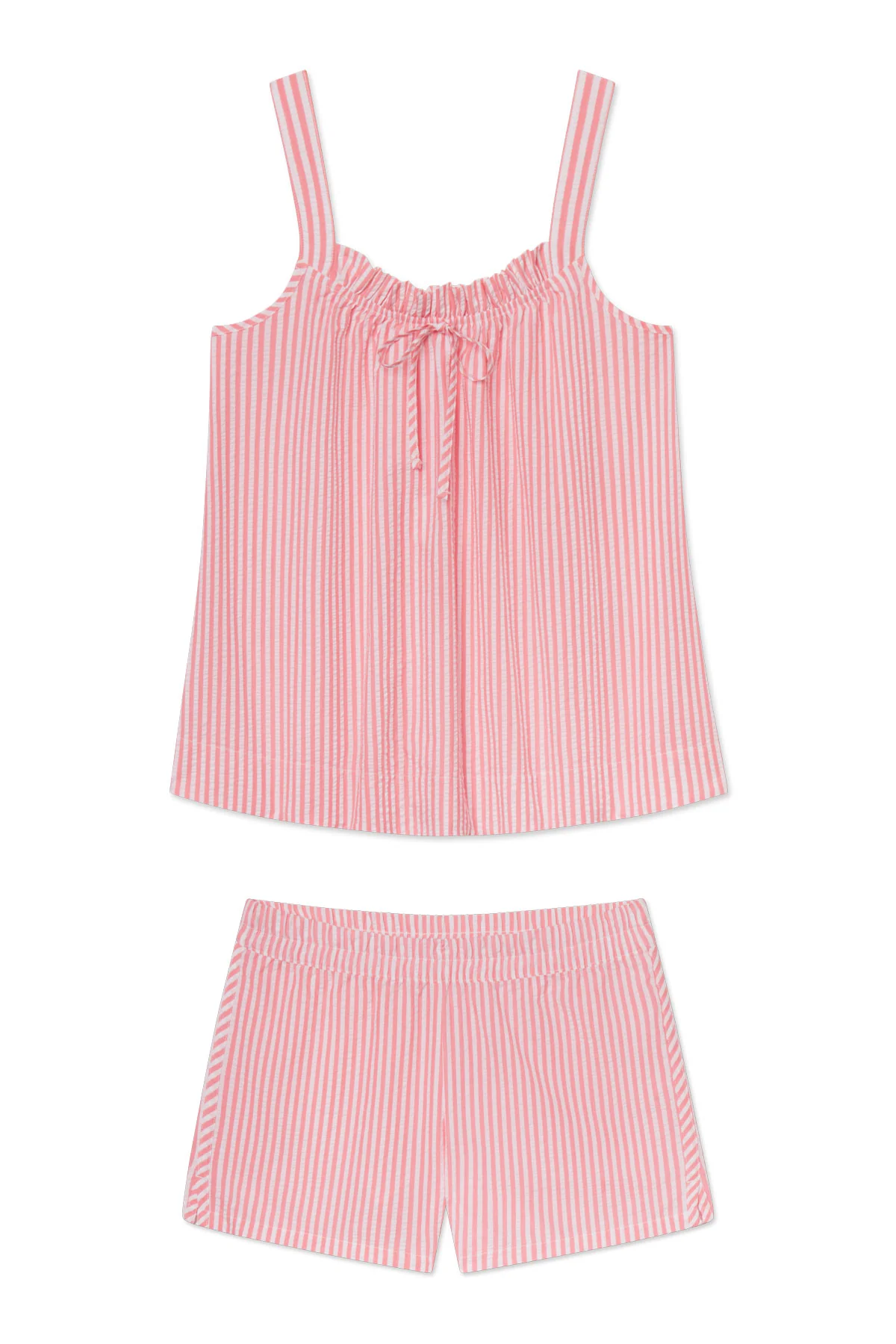 Alice Shorts Set in Gelato Seersucker