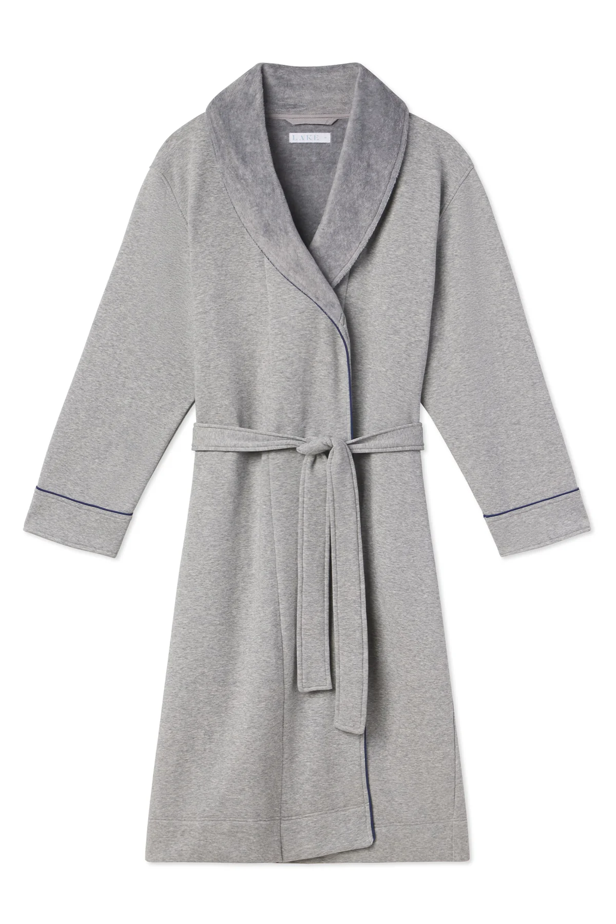 Men's Cozy Robe in Heather Gray