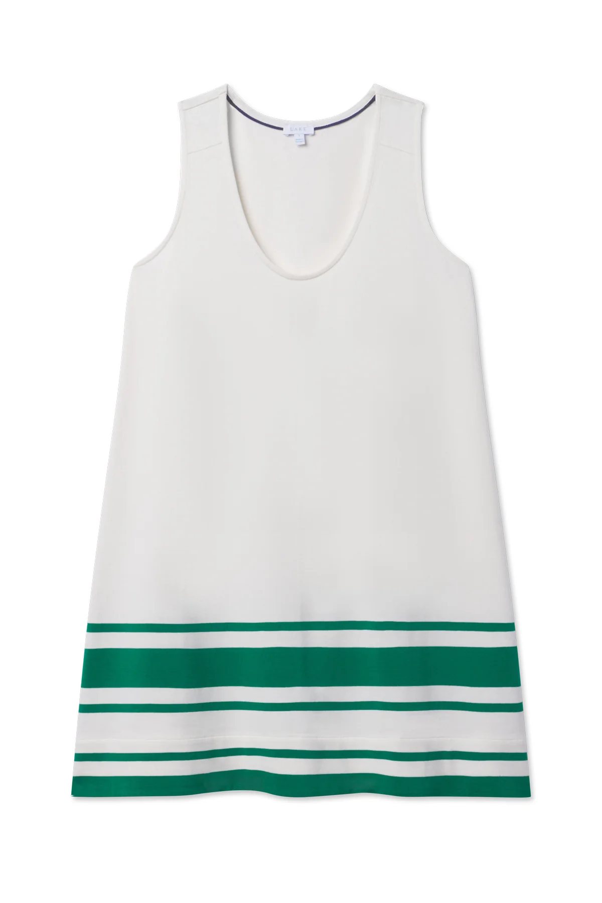 Runaround Dress in Lush Santorini Stripe - Image 4