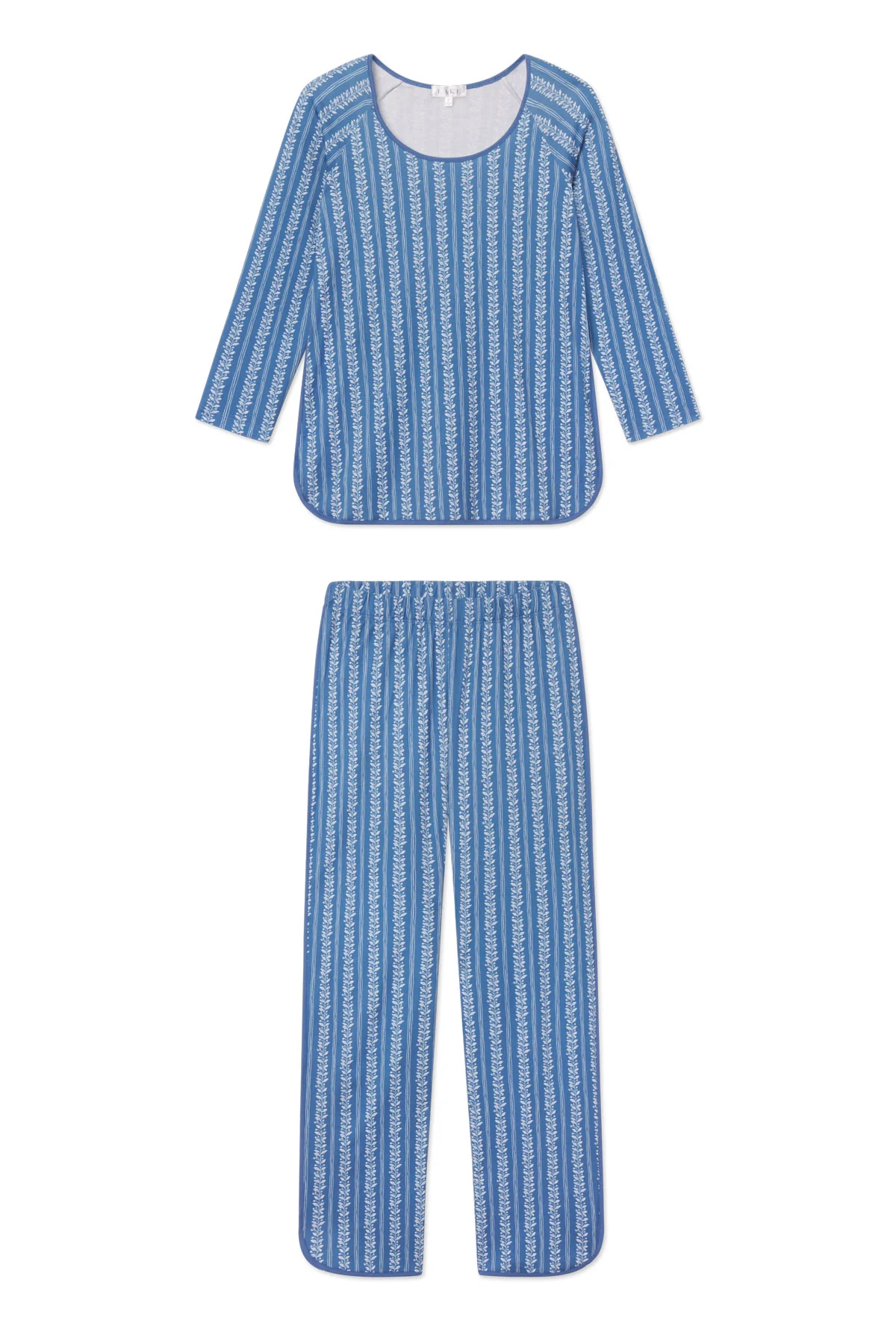 Pima Long-Long Set in Seaport Jasmine Vine
