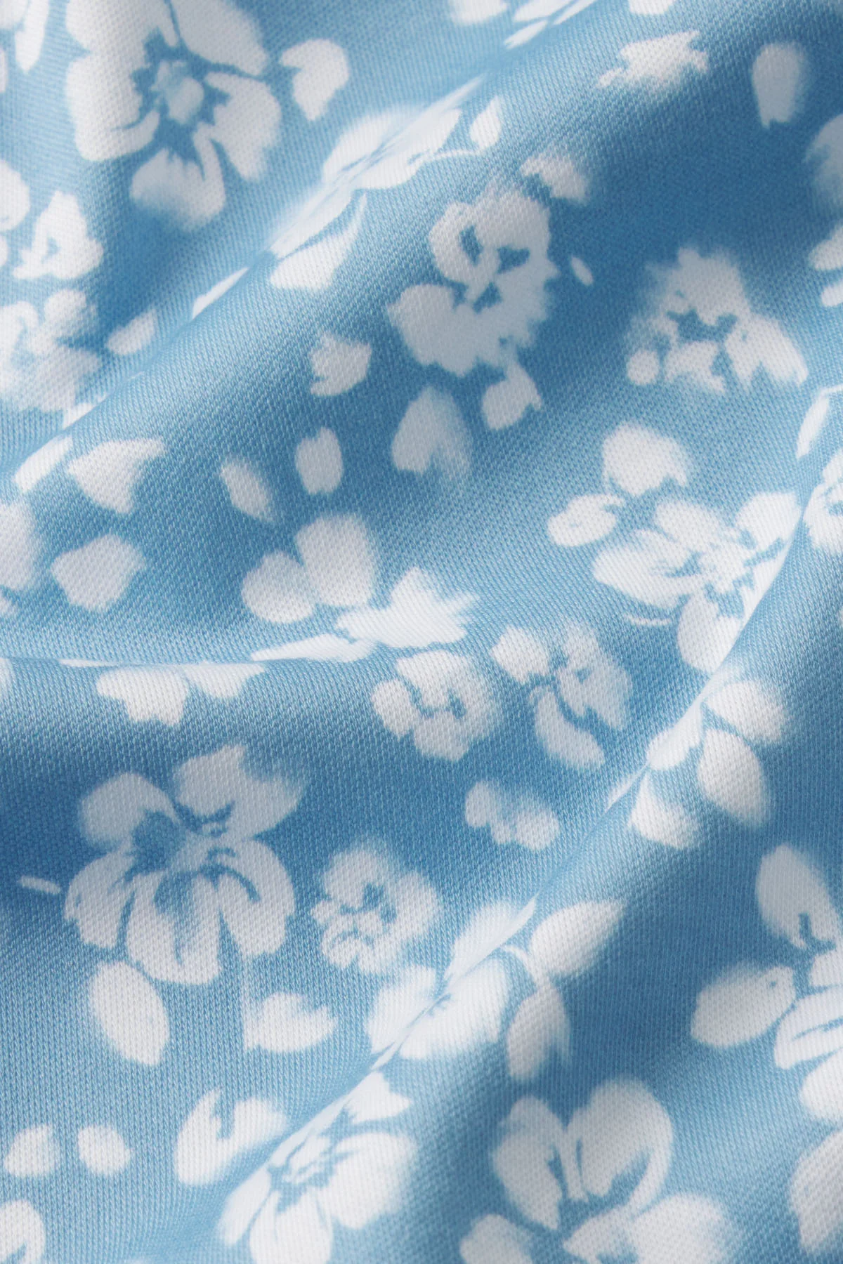 Pima Short-Long Set in Serene Blue Anemones - Image 5