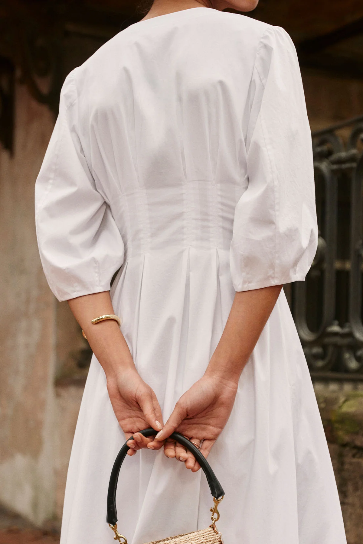Sunday Dress in White - Image 3